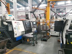 High precision axis precision turning inclined rail CNC lathe